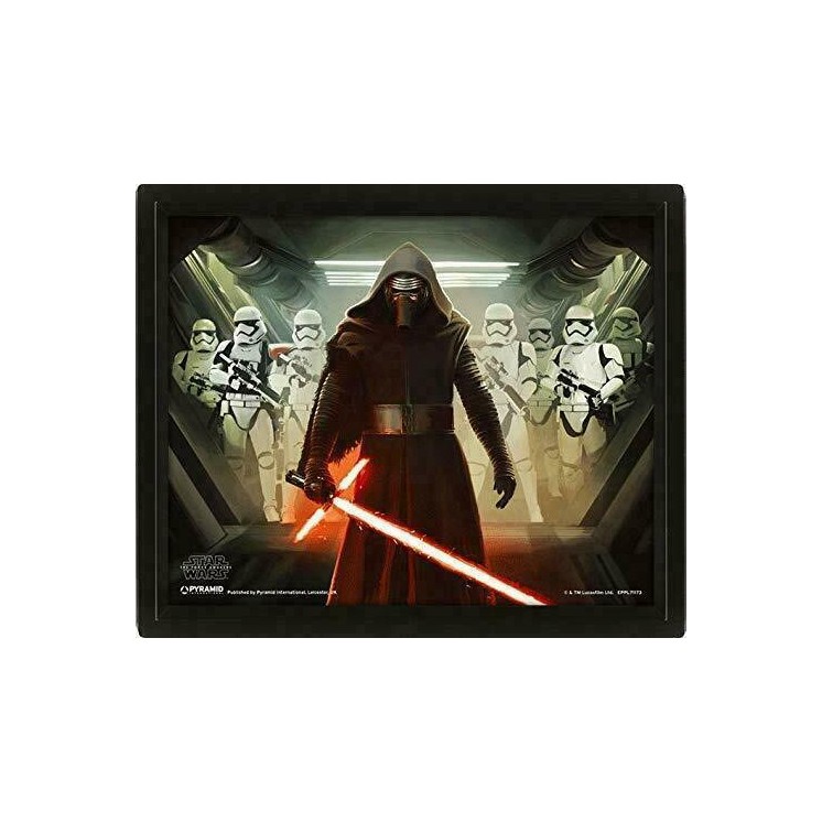 Star Wars Episodio VII KYLO REN Poster lenticolare 3D Pyramid International Gd24