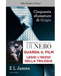 E. L. James : Cinquanta sfumature di grigio ed. Mondadori A19