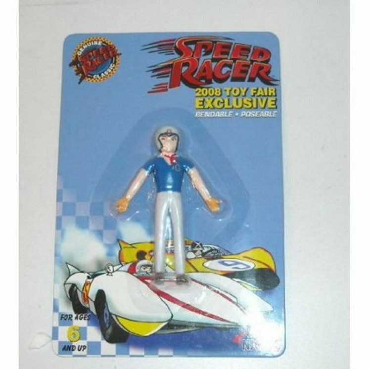 Speed Racer SPEED RACER FIGURE Bendable Poseable Limited Edition 2008 Gd26