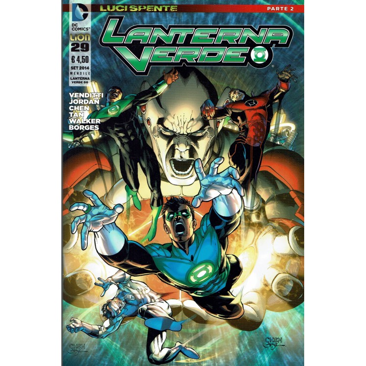 LANTERNA VERDE NUOVA SERIE n.29 (LANTERNA VERDE n.51) ed. LION