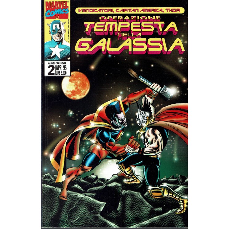 Marvel Crossover n.  2 Vendicatori Capitan America Thor ed. Marvel Italia
