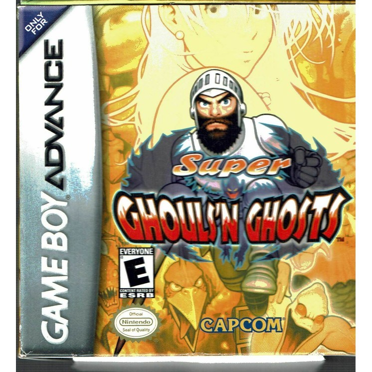Super Ghouls N Ghosts per Game Boy Advance CAPCOM MINT ed.Nintendo