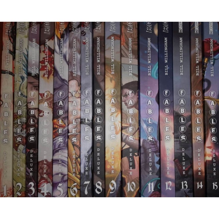 Fables Deluxe 1/15 serie completa di Willingham ed.Lion 