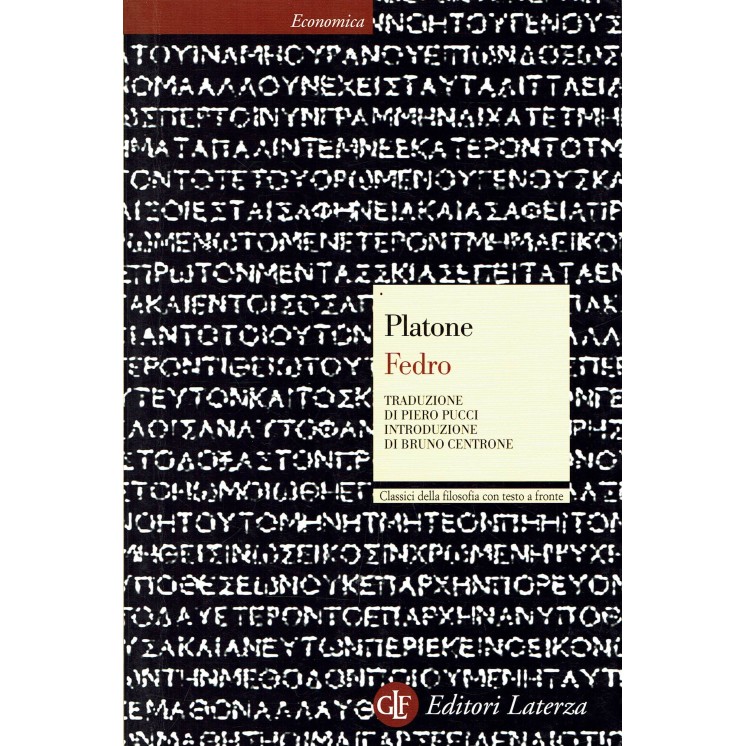 Platone : Fedro traduz.P.Pucci ed.Laterza A05