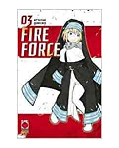 Fire Force  3 RISTAMPA di Atsuhi Ohkubo NUOVO ed. Panini Comics