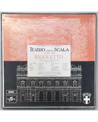 649 33 Giri Verdi: Rigoletto - Gobbi, Callas - EMI C163-00432/3/4 3LP