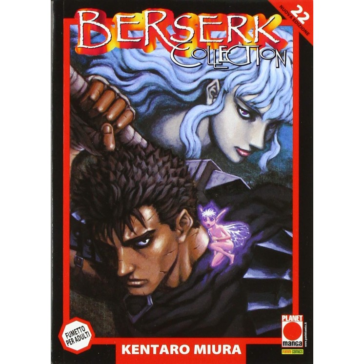 Berserk Collection n.22 di Kentaro Miura serie NERA ristampa ed. Planet Manga