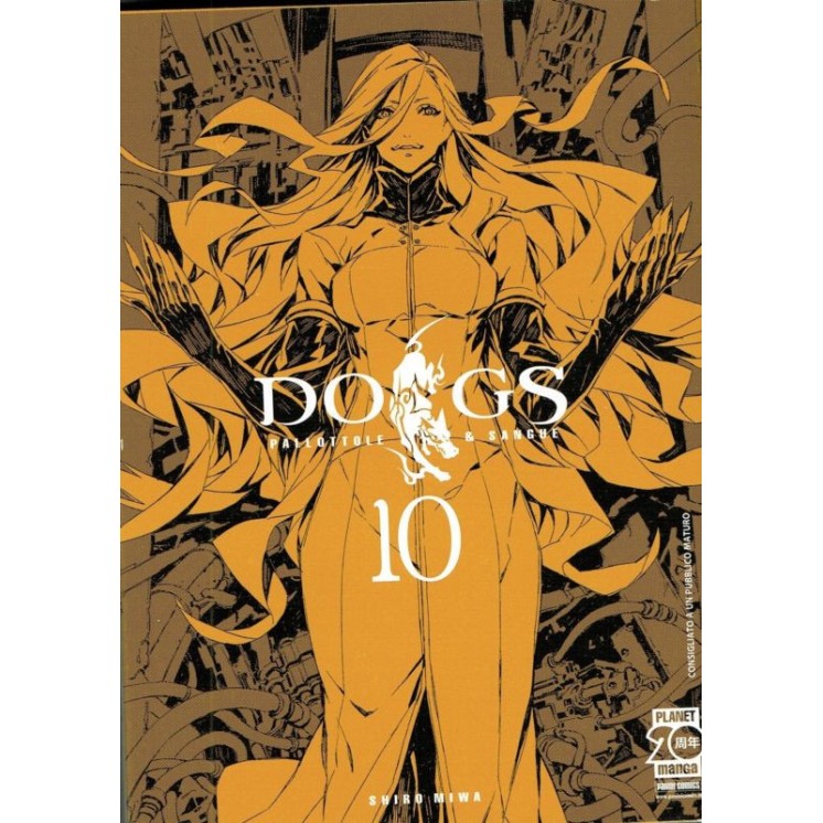 Dogs: Pallottole & Sangue n.10 di Shiro Miwa - Prima ed. Planet Manga