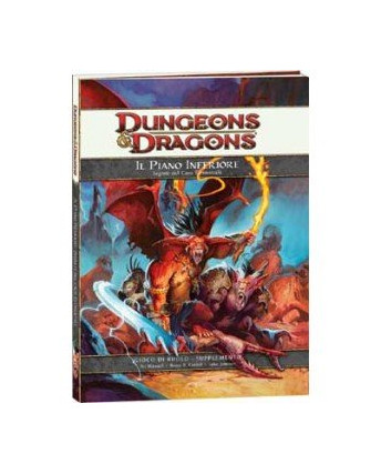 Dungeons & Dragons il piano Inferiore supplemento ed.Wizard FF21