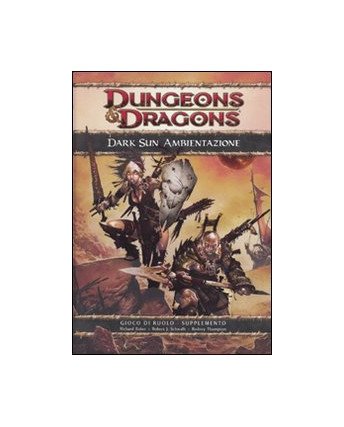 Dungeons & Dragons Dark Sun ambientazione supplemento ed.Wizard FF21