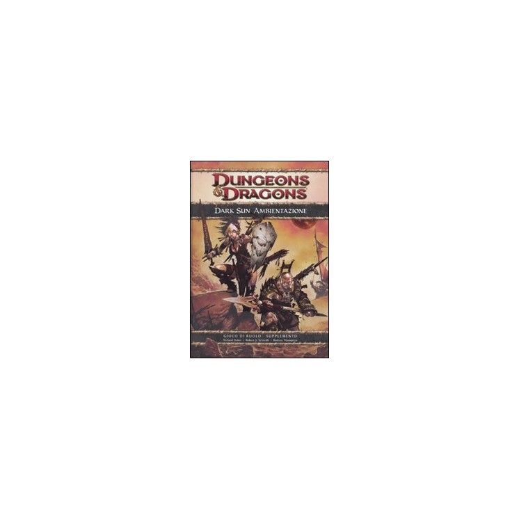 Dungeons & Dragons Dark Sun ambientazione supplemento ed.Wizard FF21