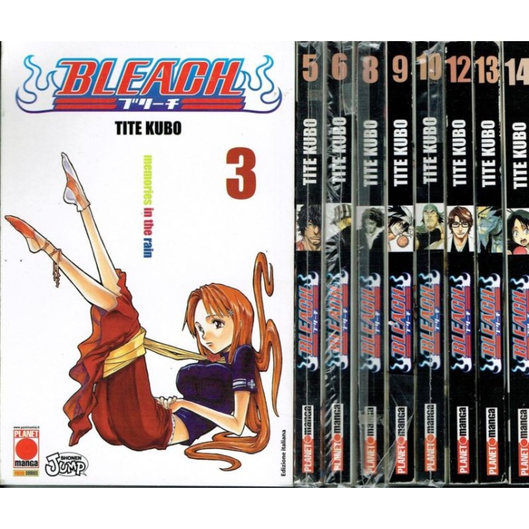 Bleach seq.SERIE 3/51  27 volumi di Tite Kubo ed.Panini SC08