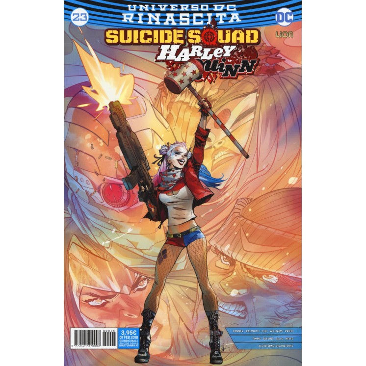 Suicide Squad Harley Quinn 45 RINASCITA  23 ed.Lion NUOVO 