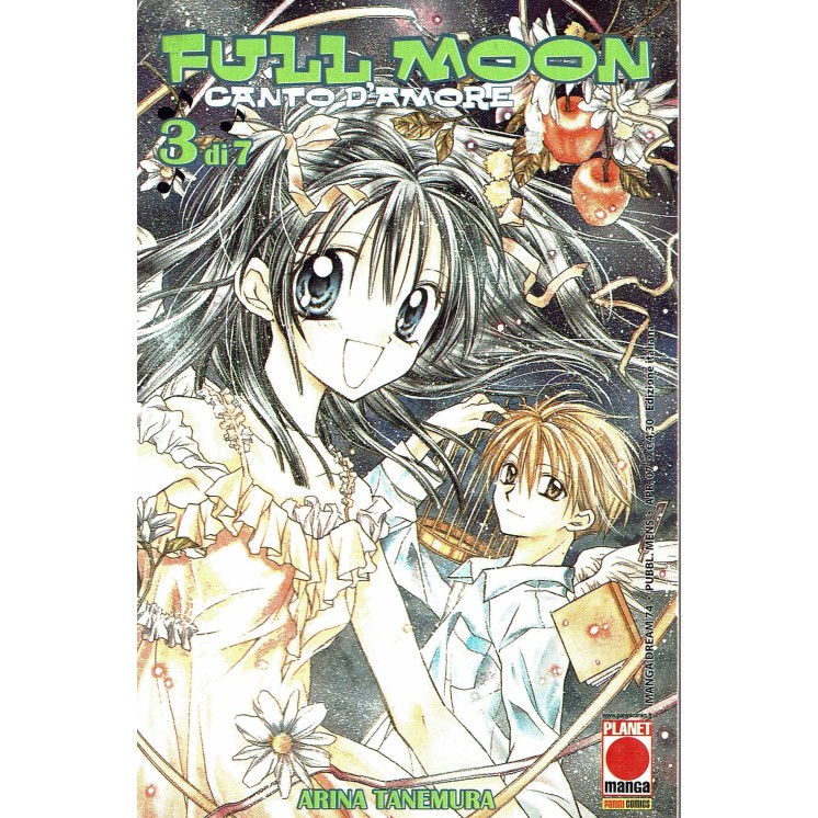 Full Moon n. 3 di Arina Tanemura Canto d'Amore Prima ed. Panini