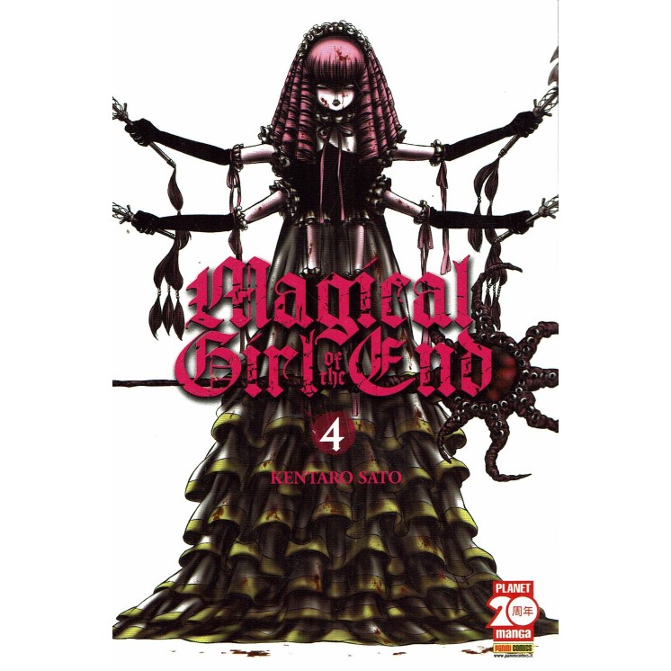 Magical Girl of the End  4 di Kentaro Sato ed.Panini  NUOVO