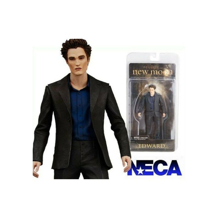 ACTION FIGURE THE TWILIGHT SAGA NEW MOON EDWARD REEL TOYS NECA Gd46