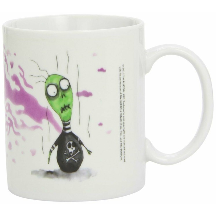 Tim Burton's COLOR-CHANGING MUG TOXIC BOY NUOVO Gd46