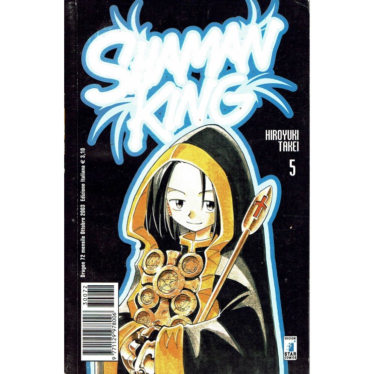 Shaman King n.  4 di Hiroyuki Takei 1a ed.Star Comics  
