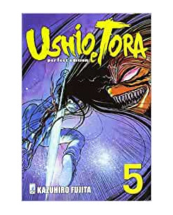 USHIO e TORA perfect edition   5 di Kazuhiro Fujita ed.Star Comics NUOVO