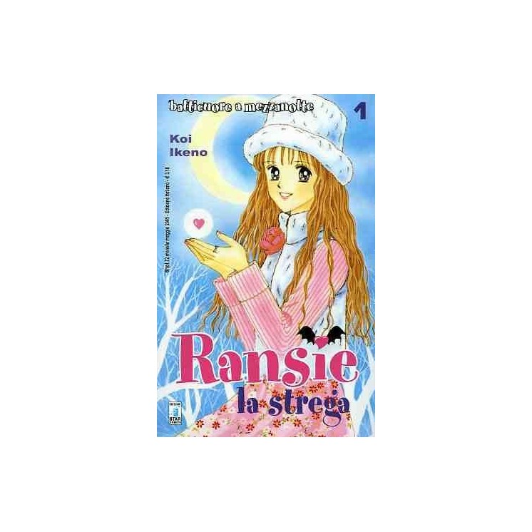 Ransie la Strega - Batticuore a Mezzanotte n. 1 di K. Ikeno ed. Star Comics