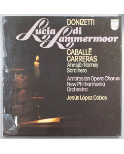 657 33 Giri Donizzetti: Lucia di Lammermoor - Caballe, Carreras - Philips 3LP