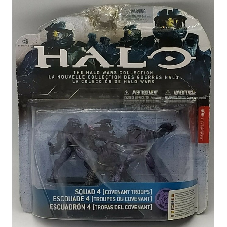 Halo: SQUAD 4 [COVENANT TROOPS]  NUOVA McFarlane 2009 Gd42