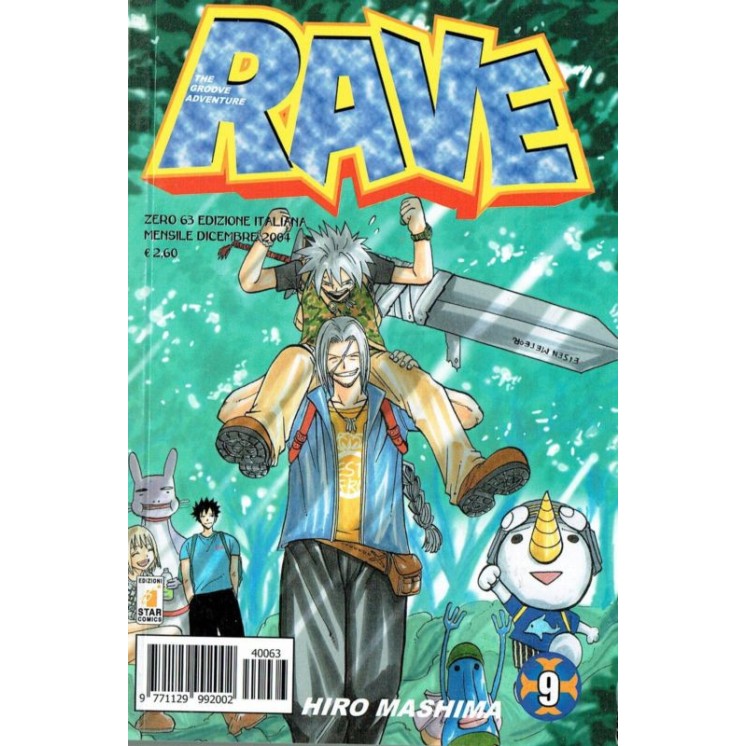 Rave  9 autore Fairy Tail Hiro Mashima ed.Star Comics