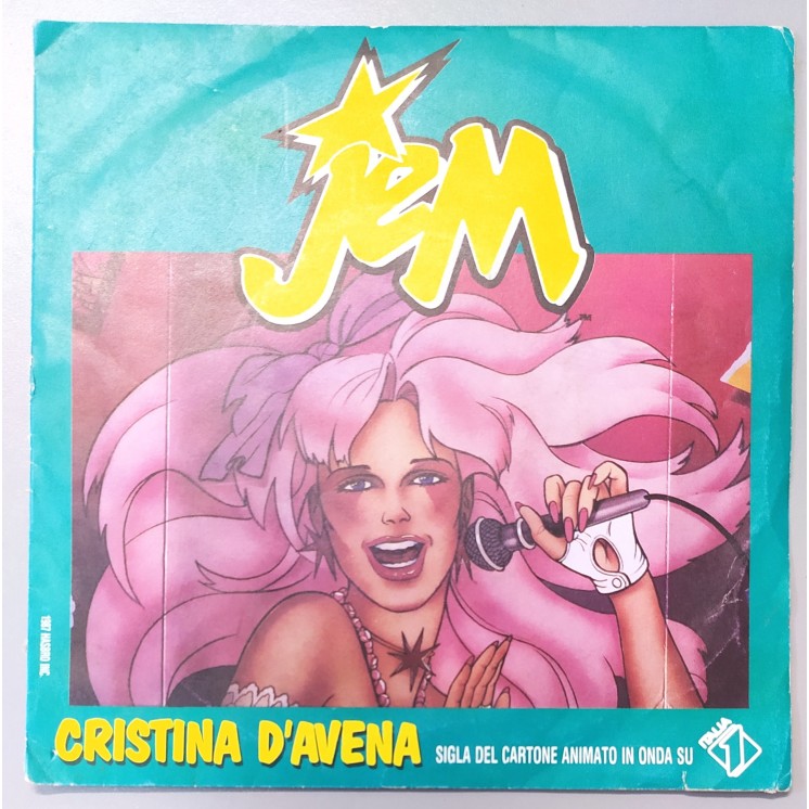 45 GIRI 0091 Cristina D'Avena: Jem FIVE FM13178 1987