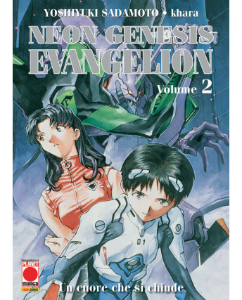 Neon Genesis Evangelion n. 2 di Sadamoto, Khara ristampa Nuova ed.Panini