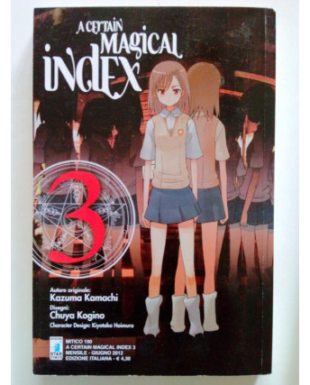 A Certain Magical Index n. 3 di Kamachi Kogino ed. Star Comics