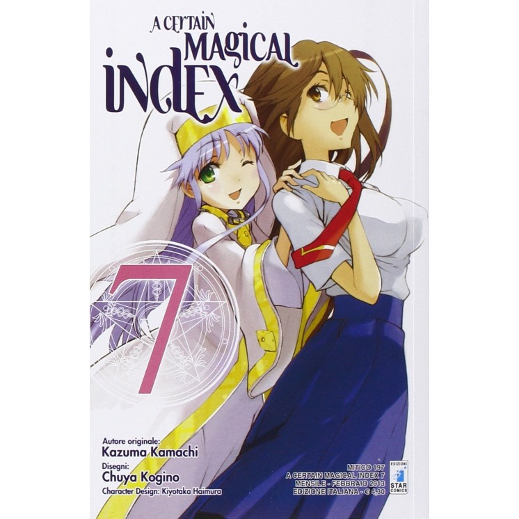 A Certain Magical Index n. 7 di Kamachi  Kogino ed. Star Comics  