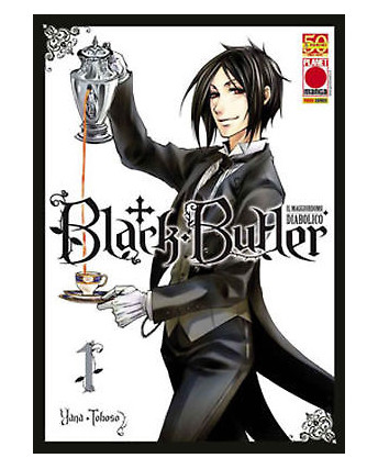 Black Butler n. 1 di Yana Toboso Kuroshitsuji Prima ed.Panini