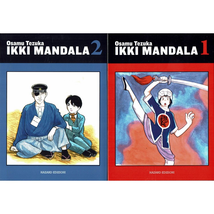 Ikki Mandala 1/2 serie COMPLETA di Osamu Tezuka ed. Hazard SC05