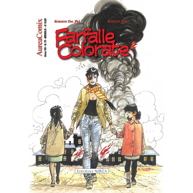 Farfalle colorate  2 di Dal Prà, Torti ed. Aurea FU19