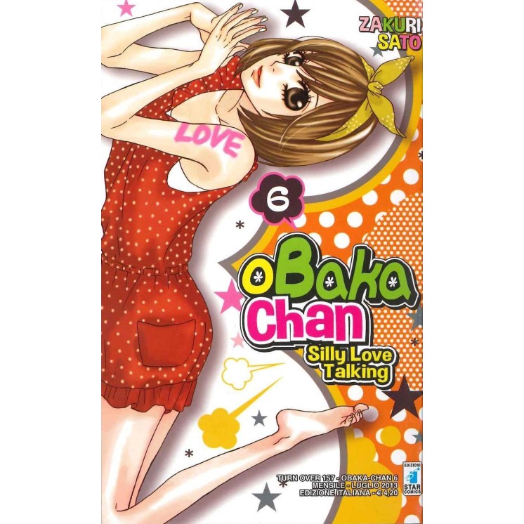 Obaka Chan Silly Love Talking  6 di Zakuri Sato ed. Star Comics