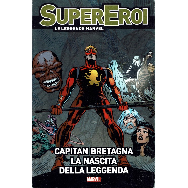 Le leggende Marvel Supereroi 47 Capitan Bretagna la nascita dell ed.Panini FU08