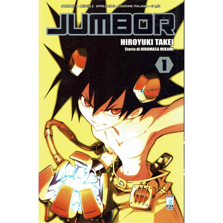 JUMBOR n. 1 di Takei ed. Star Comics - SHONEN -