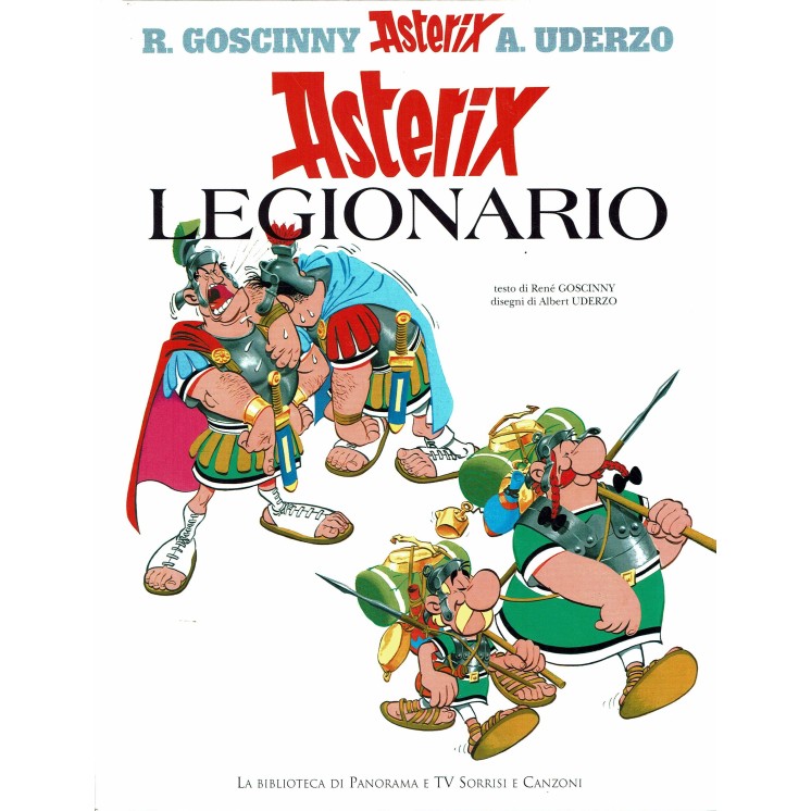 ASTERIX  1 Asterix Legionario di Uderzo e Goscinny ed. Tv sorrisi/Panorama FU06