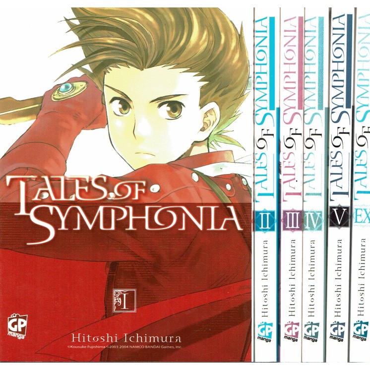 Tales of Syphyonia 1/5 + EX serie COMPLETA di H. Ichimura ed. GP SC08 