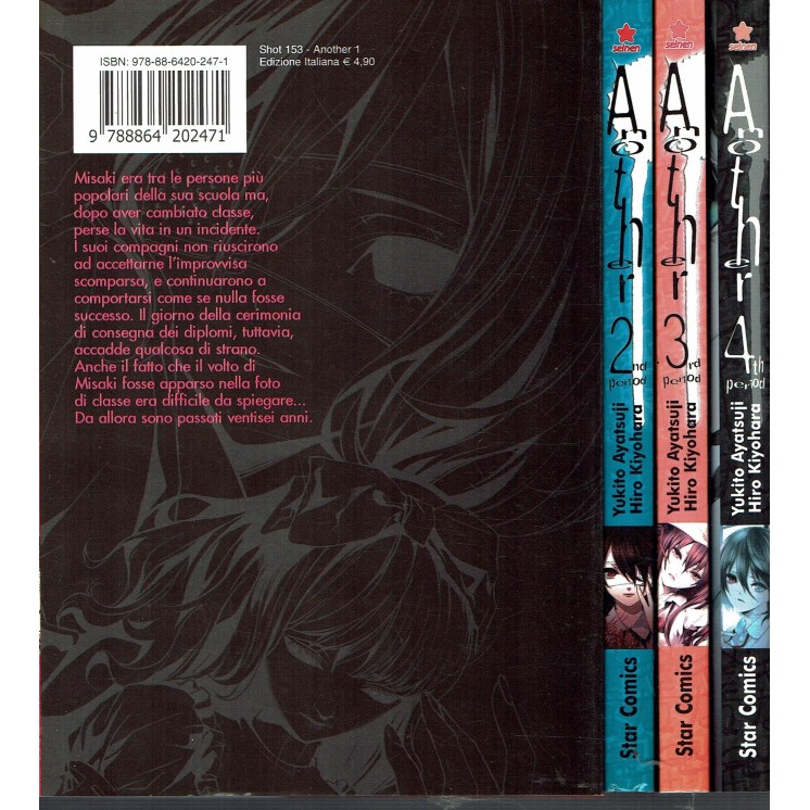 Another 1/4 serie COMPLETA di Ayatsuji e Kiyohara ed. Star Comics 