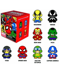 Marvel Series Micro Munny Figure personaggio casuale 5 cm 2 skin Kidrobot Gd10