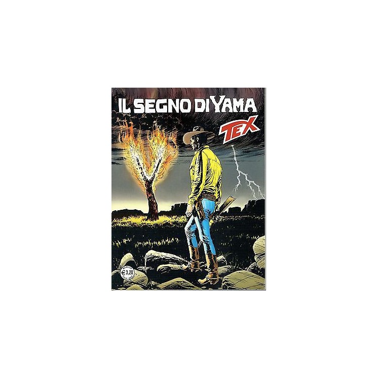 Tex 673 prima edizione - il segno di YAMA - ed. Bonelli