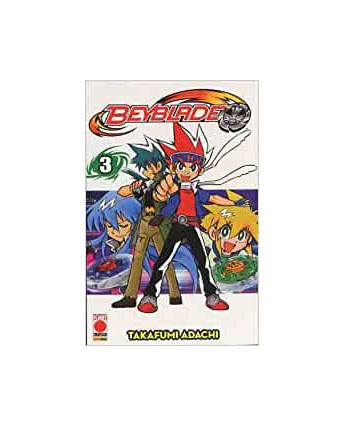 Beyblade n. 3 di Takafumi Adachi ed.Panini NUOVO  