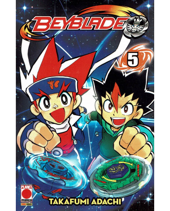 Beyblade n. 5 di Takafumi Adachi ed.Panini NUOVO  