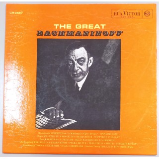 667 33 Giri Rachmaninoff: The Great Rachmaninoff - RCA Victor LM-2587 1962 667 33 Giri Rachmaninoff: The Great Rachmaninoff - RCA Victor LM-2587 1962