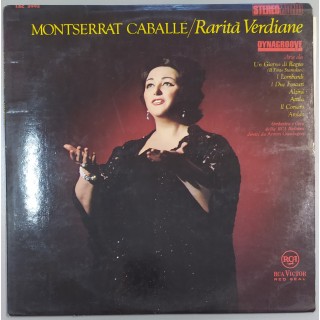 668 33 Giri Montserrat Caballé: Rarità verdiane CON DEDICA ED AUTOGRAFO - RCA