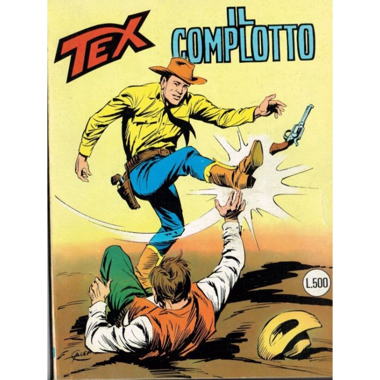 Tex 220 Prima Edizione il complotto di Bonelli ed. Bonelli  