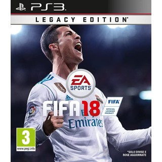 Videogioco per PlayStation3: FIFA 18 Legacy Edition PS3 libretto ITA EA
