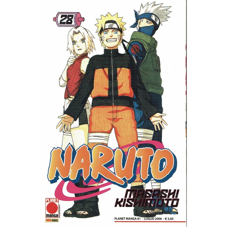 Naruto n.28 di Masashi Kishimoto - PRIMA EDIZIONE Planet Manga