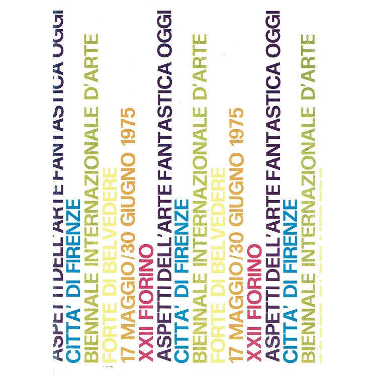 Aspetti dell'arte fantastica biennale arte città di Firenze 1975 A34
